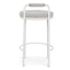 CBS10315-FH 65cm White Bar Stool - Clay Grey (Set of 2)