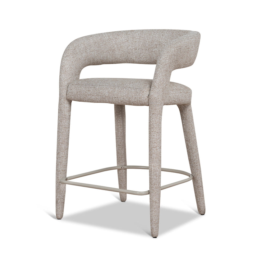 CBS10333-CI 65cm Bar Stool - Pale Beige