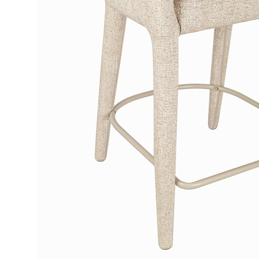 CBS10333-CI 65cm Bar Stool - Pale Beige