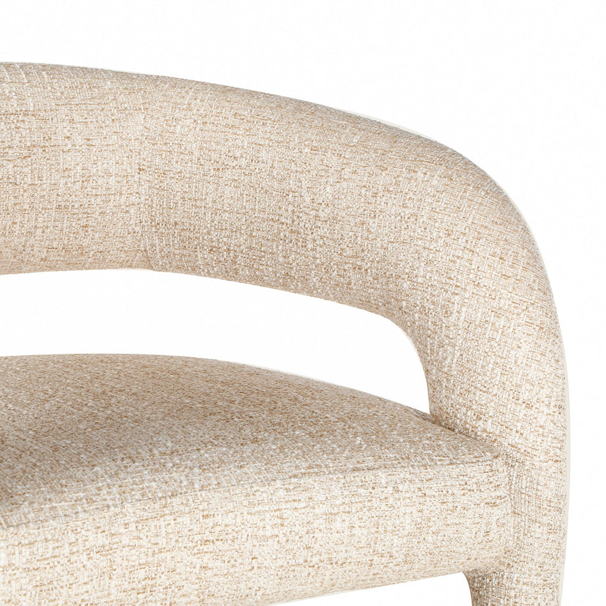CBS10333-CI 65cm Bar Stool - Pale Beige