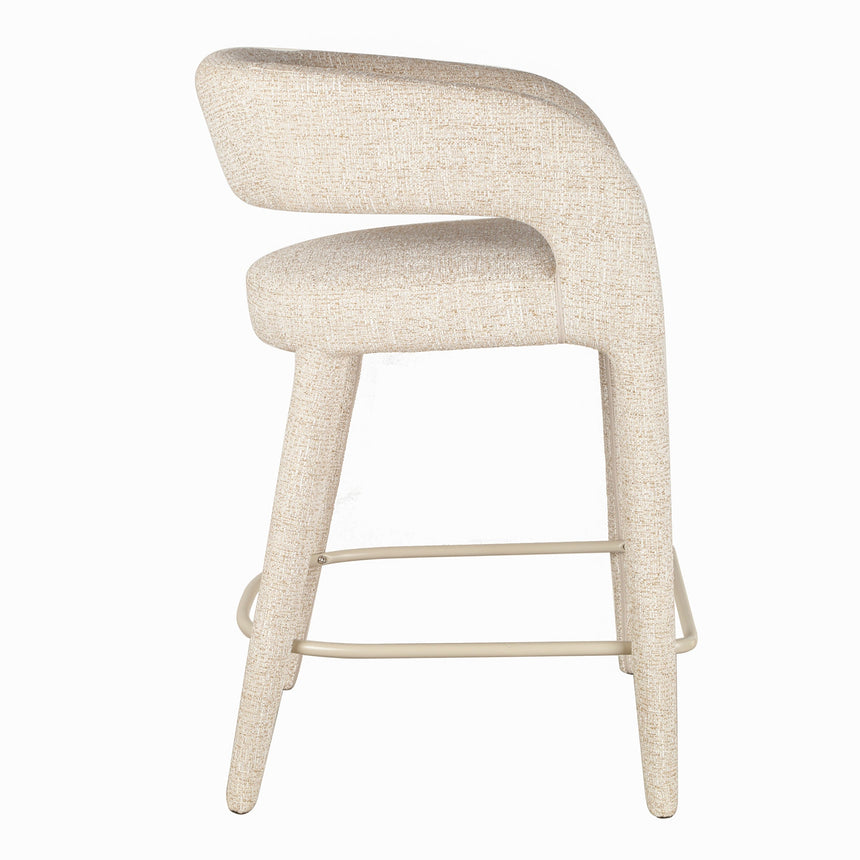 CBS10333-CI 65cm Bar Stool - Pale Beige