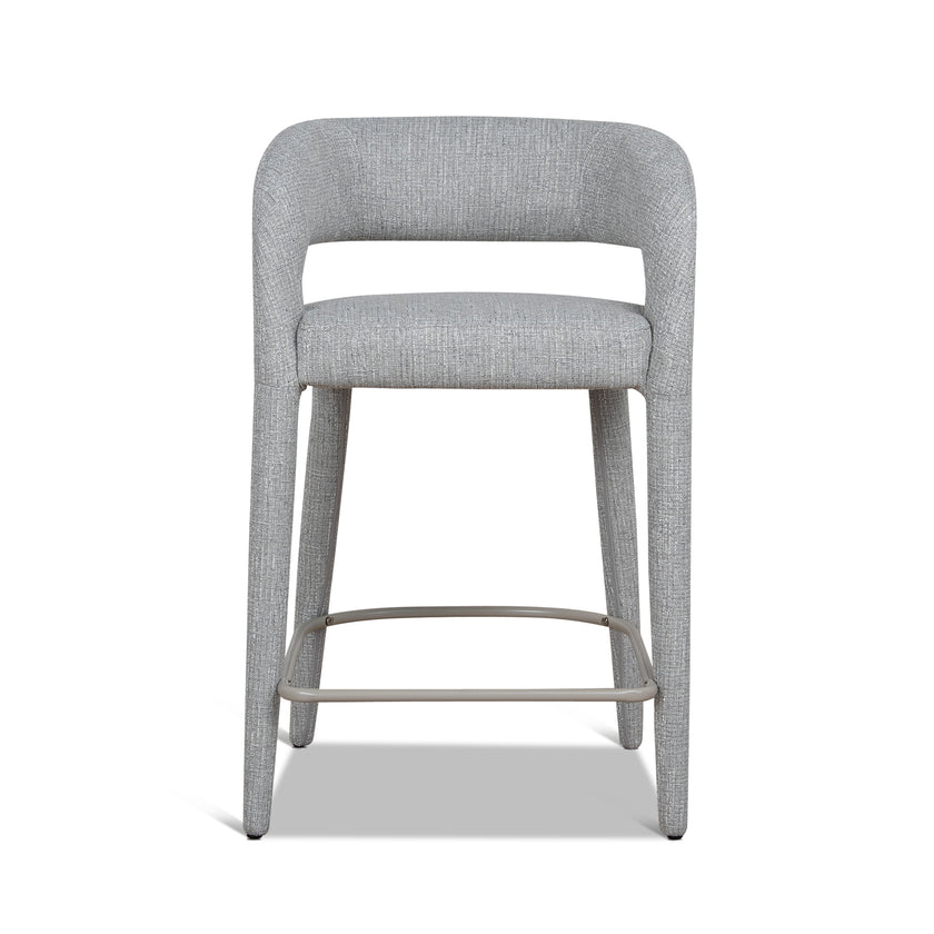 CBS10334-CI 65cm Bar Stool - Chrome Grey