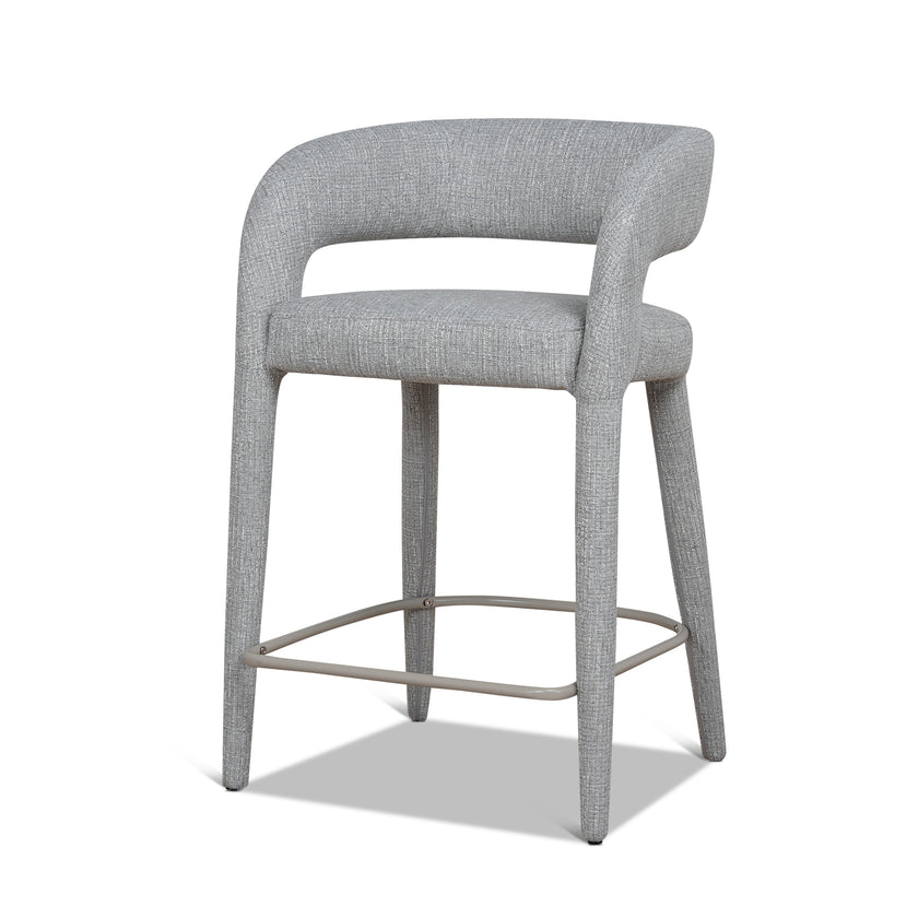 CBS10334-CI 65cm Bar Stool - Chrome Grey