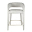 CBS10334-CI 65cm Bar Stool - Chrome Grey