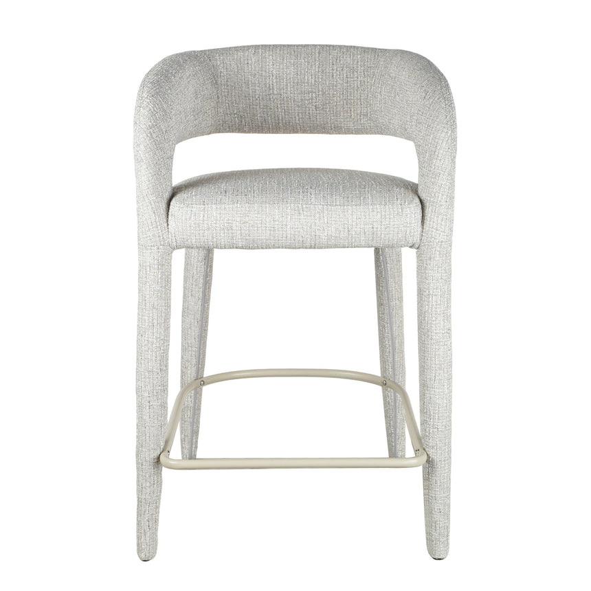 CBS10334-CI 65cm Bar Stool - Chrome Grey