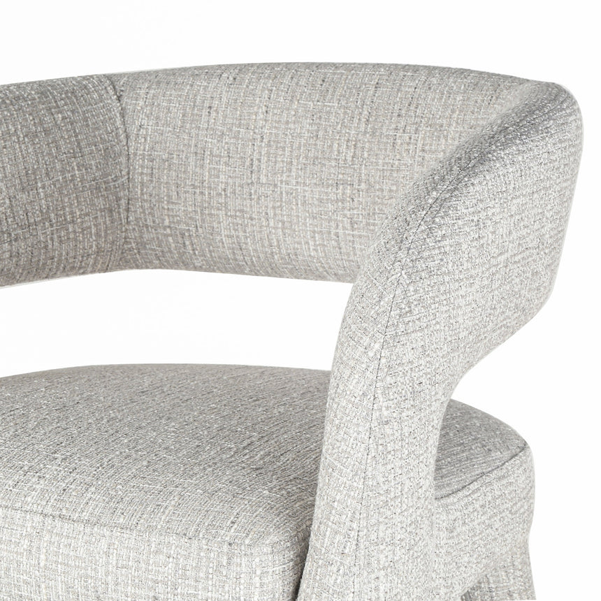 CBS10334-CI 65cm Bar Stool - Chrome Grey