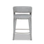 CBS10334-CI 65cm Bar Stool - Chrome Grey