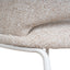 CBS10344-FH White Bar Stool - Pale Beige (Set of 2)