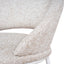 CBS10344-FH White Bar Stool - Pale Beige (Set of 2)
