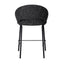 CBS10345-FH Black Bar Stool - Field Charcoal (Set of 2)