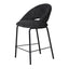CBS10345-FH Black Bar Stool - Field Charcoal (Set of 2)