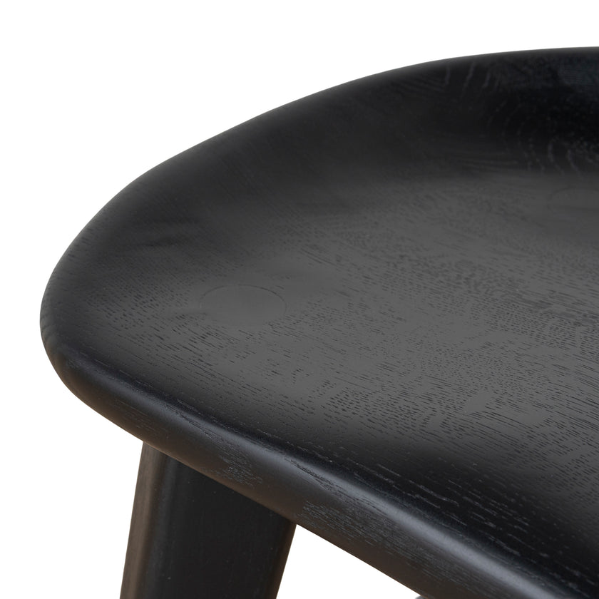 CBS10357-OW 65cm Bar Stool - Full Black