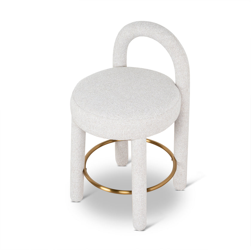 CBS10431-MY 65cm Bar Stool - Coastal Beige