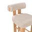 CBS10481-OLS Natural Barstool - Pale Beige