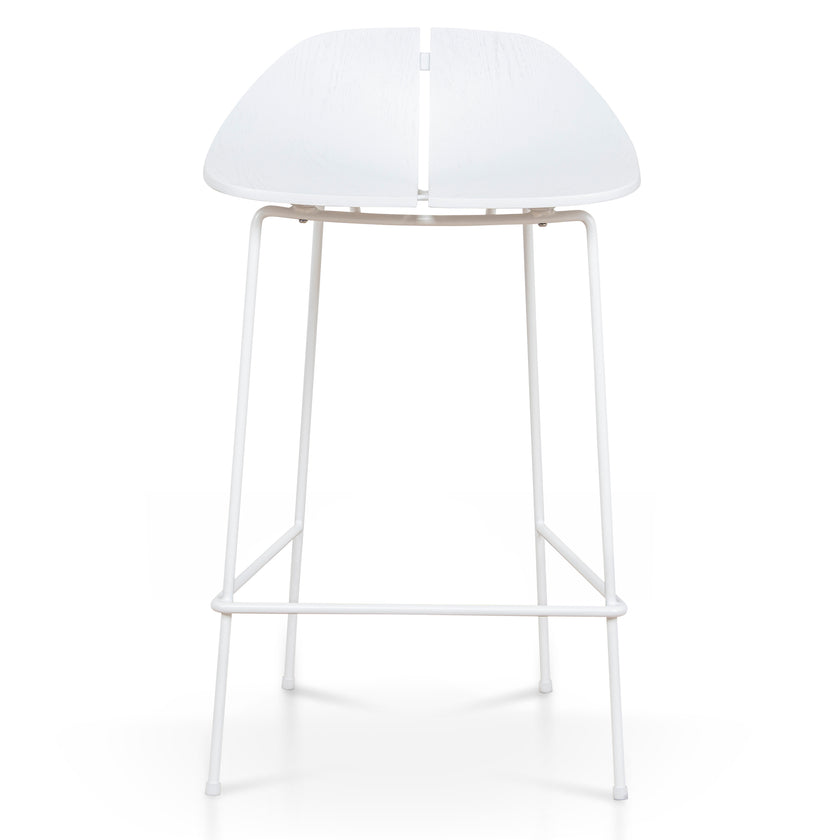 CBS10535-SU 65cm Bar Stool - Full White