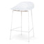 CBS10535-SU 65cm Bar Stool - Full White