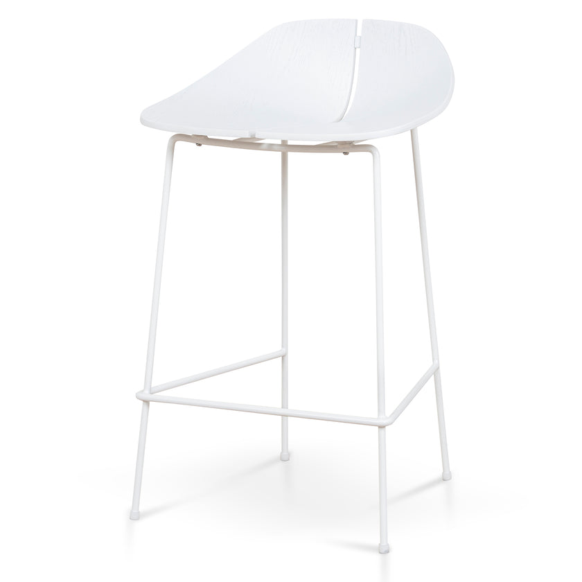 CBS10535-SU 65cm Bar Stool - Full White
