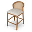 CBS10556-LJ Fabric Barstool - Dawn Beige