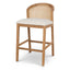 CBS10556-LJ Fabric Barstool - Dawn Beige
