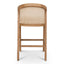 CBS10556-LJ Fabric Barstool - Dawn Beige