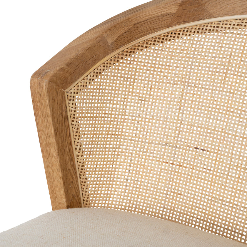 CBS10556-LJ Fabric Barstool - Dawn Beige