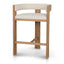 CBS10557-LJ Natural Barstool - Dawn Beige