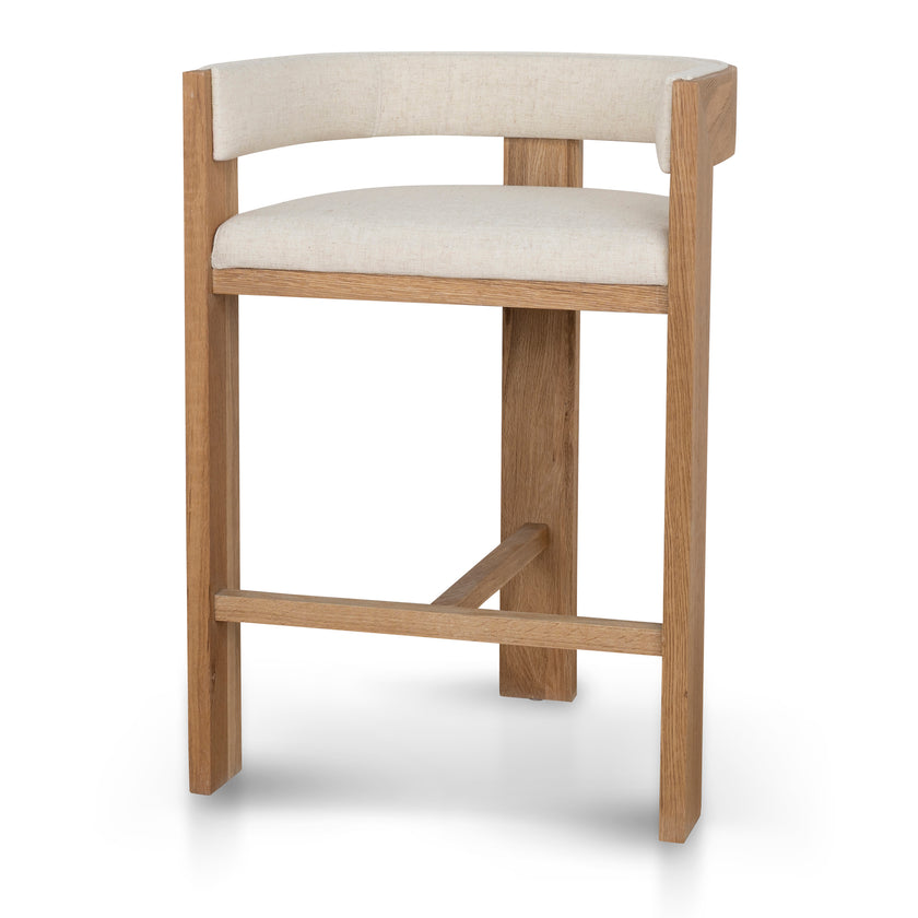CBS10557-LJ Natural Barstool - Dawn Beige