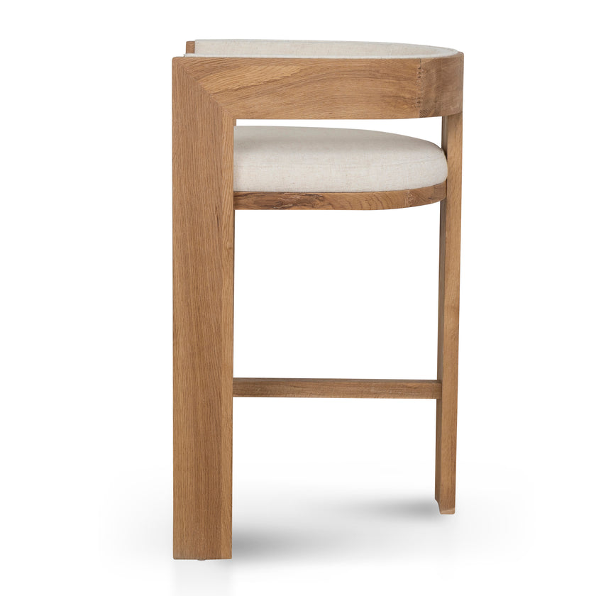 CBS10557-LJ Natural Barstool - Dawn Beige