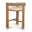 CBS10557-LJ Natural Barstool - Dawn Beige