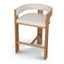 CBS10557-LJ Natural Barstool - Dawn Beige