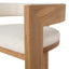 CBS10557-LJ Natural Barstool - Dawn Beige