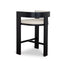 CBS10558-LJ Black ELM Barstool - Dawn Beige
