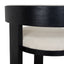 CBS10558-LJ Black ELM Barstool - Dawn Beige