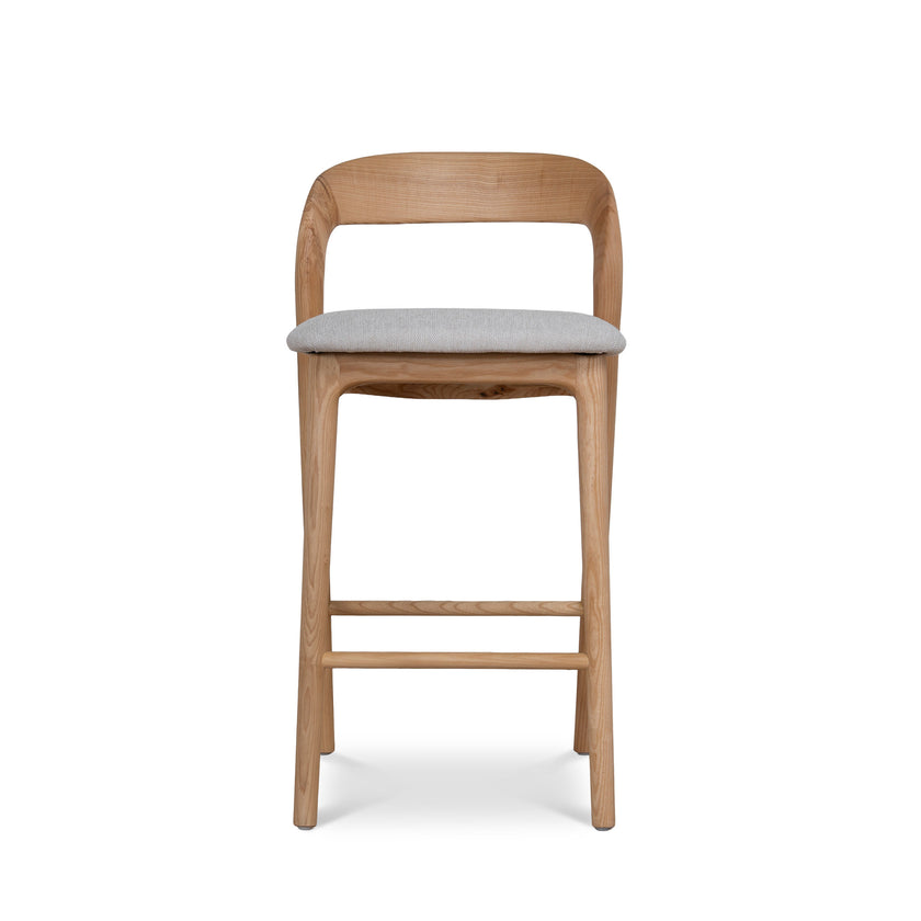 CBS10566-NX 65cm Natural Bar Stool - Naxos Beige