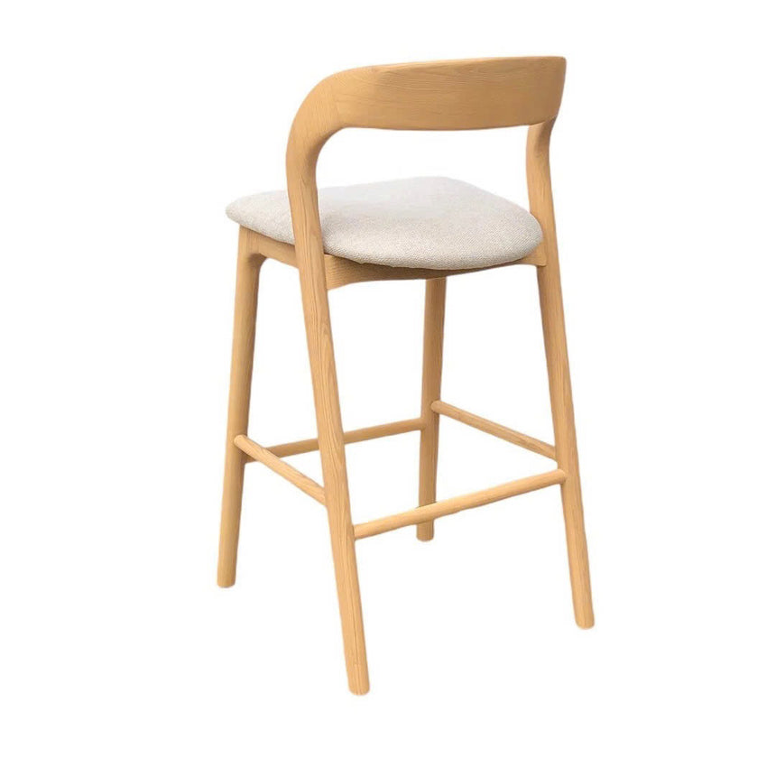 CBS10566-NX 65cm Natural Bar Stool - Naxos Beige