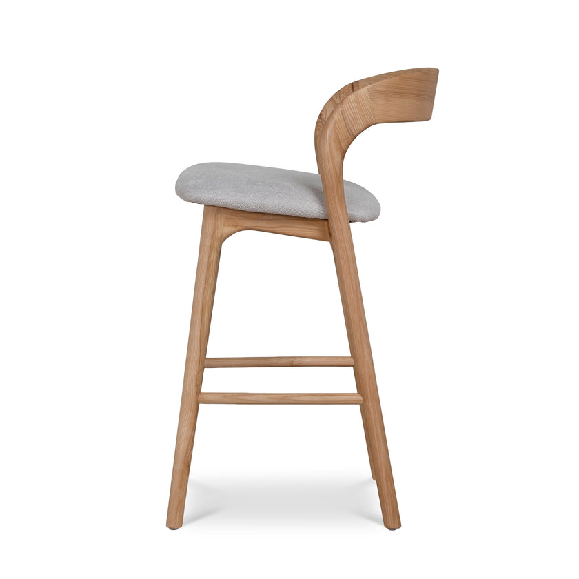 CBS10566-NX 65cm Natural Bar Stool - Naxos Beige