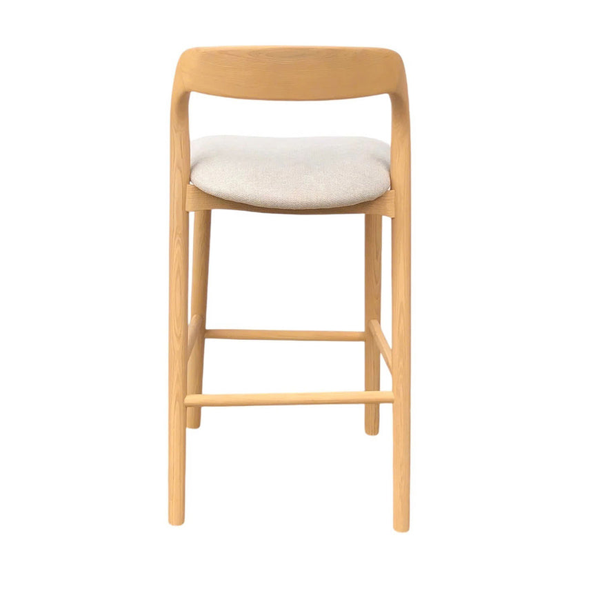 CBS10566-NX 65cm Natural Bar Stool - Naxos Beige