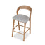 CBS10566-NX 65cm Natural Bar Stool - Naxos Beige