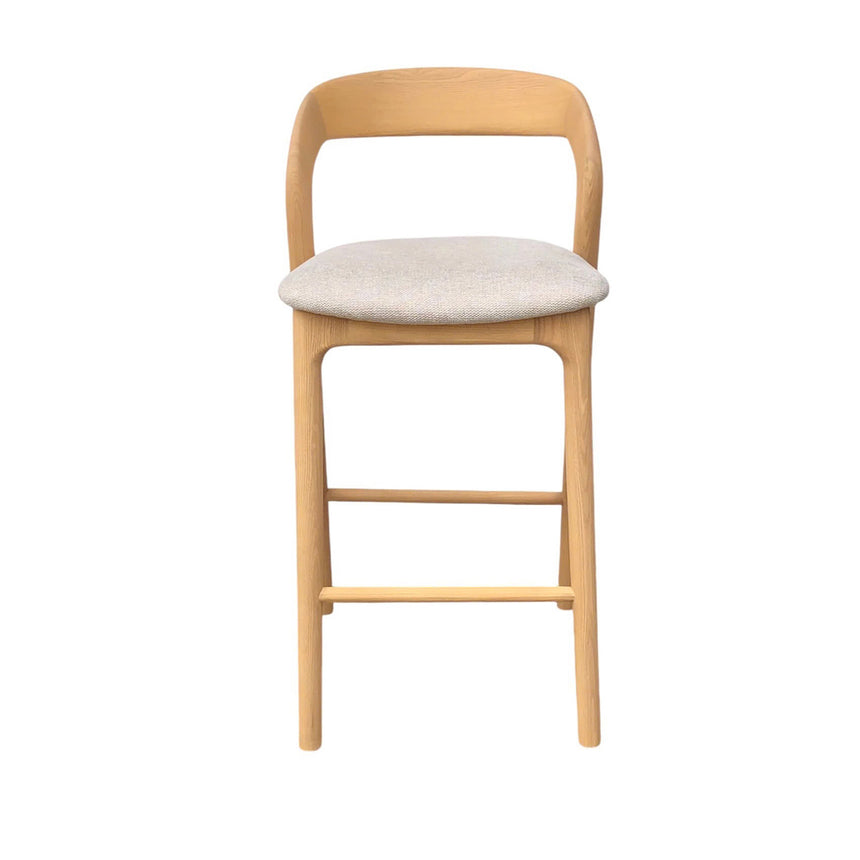 CBS10566-NX 65cm Natural Bar Stool - Naxos Beige