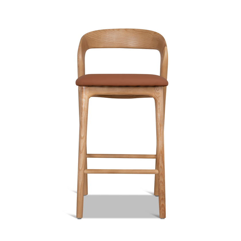 CBS10567-NX 65cm Natural Bar Stool - Naxos Tan