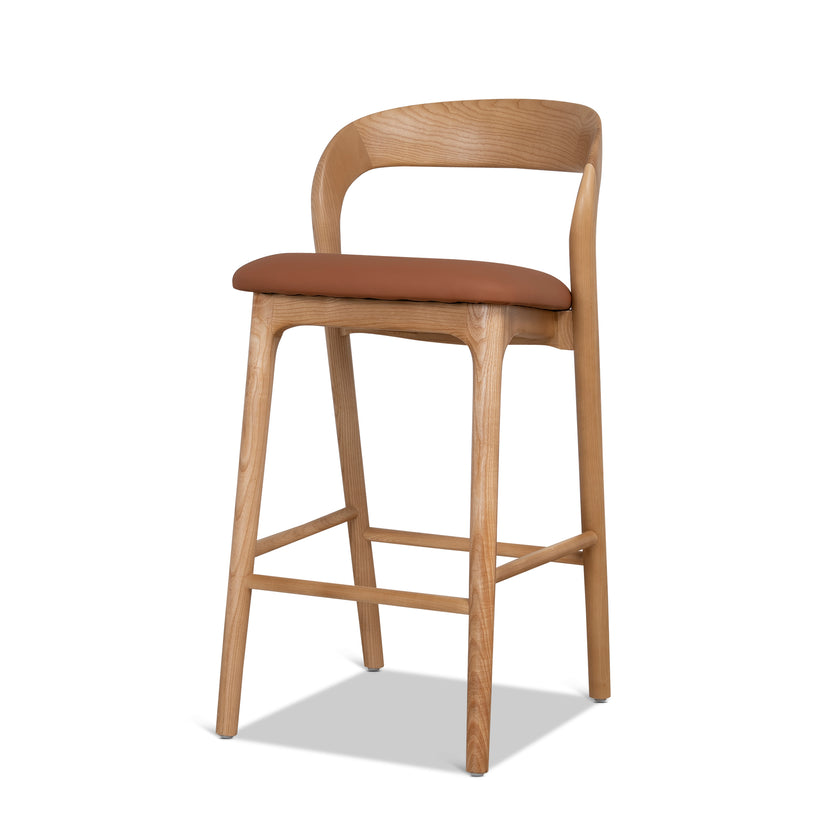 CBS10567-NX 65cm Natural Bar Stool - Naxos Tan