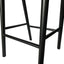 CBS10568-NX 65cm Bar Stool - Full Black
