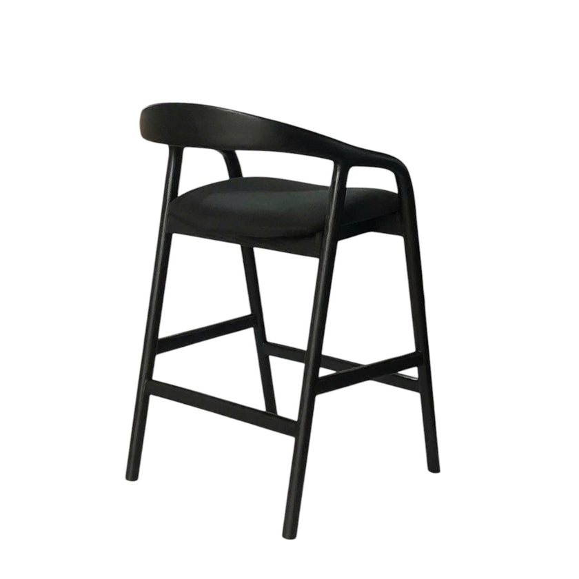 CBS10579-NX 65cm Bar Stool - Full Black