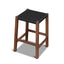 CBS12258-OW 65cm Rattan Bar Stool - Walnut