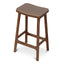 CBS12259-OW 67cm Walnut Bar Stool - Mocha Brown