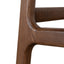 CBS12259-OW 67cm Walnut Bar Stool - Mocha Brown