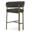 CBS12457-CI Green Barstool - Kaitoke Green (Set of 2)