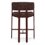 CBS12458-CI Red Barstool - Moss Brown (Set of 2)
