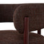 CBS12458-CI Red Barstool - Moss Brown (Set of 2)