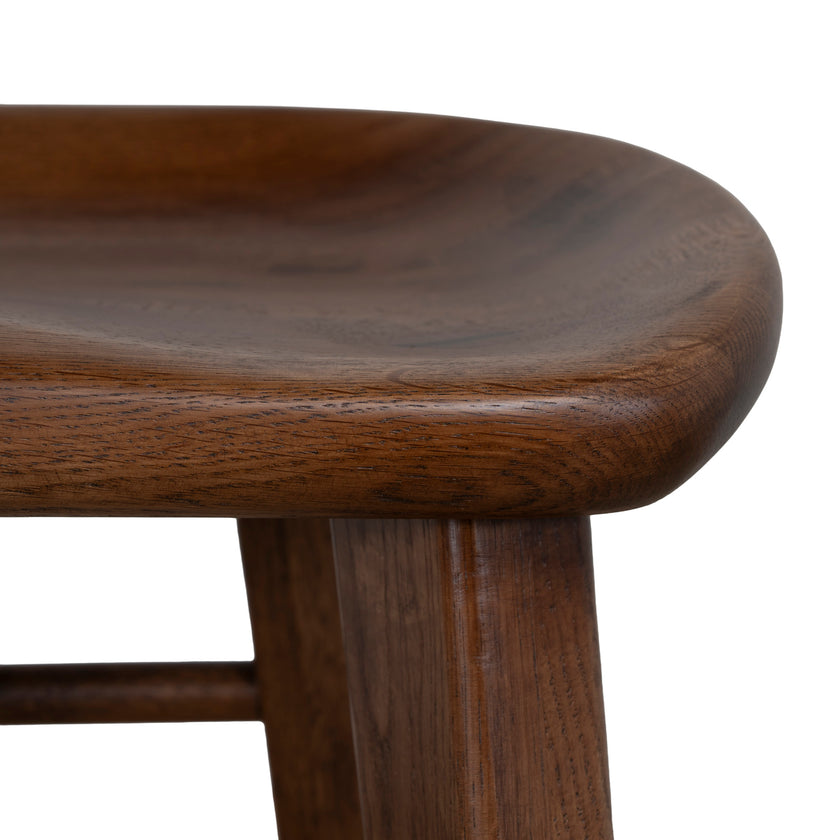CBS12674-OW 67.5cm Bar Stool - Walnut Stain